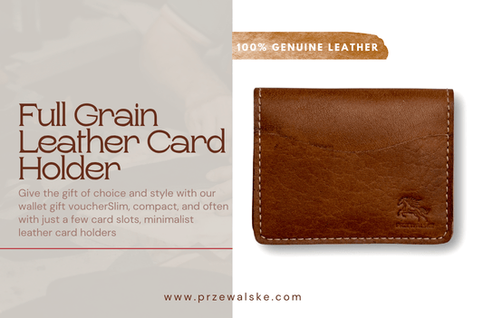 Luxury in Your Pocket | The Card Holder That Means Business - Przewalske