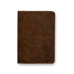 Classic Wanderer | Rugged Leather Passport Holder - Przewalske