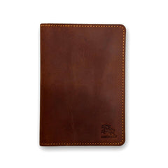 Classic Wanderer | Rugged Leather Passport Holder - Przewalske