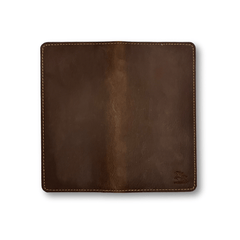 Elite Legacy | Classic Masterpiece | Long Leather Wallet | Dark Brown - Przewalske