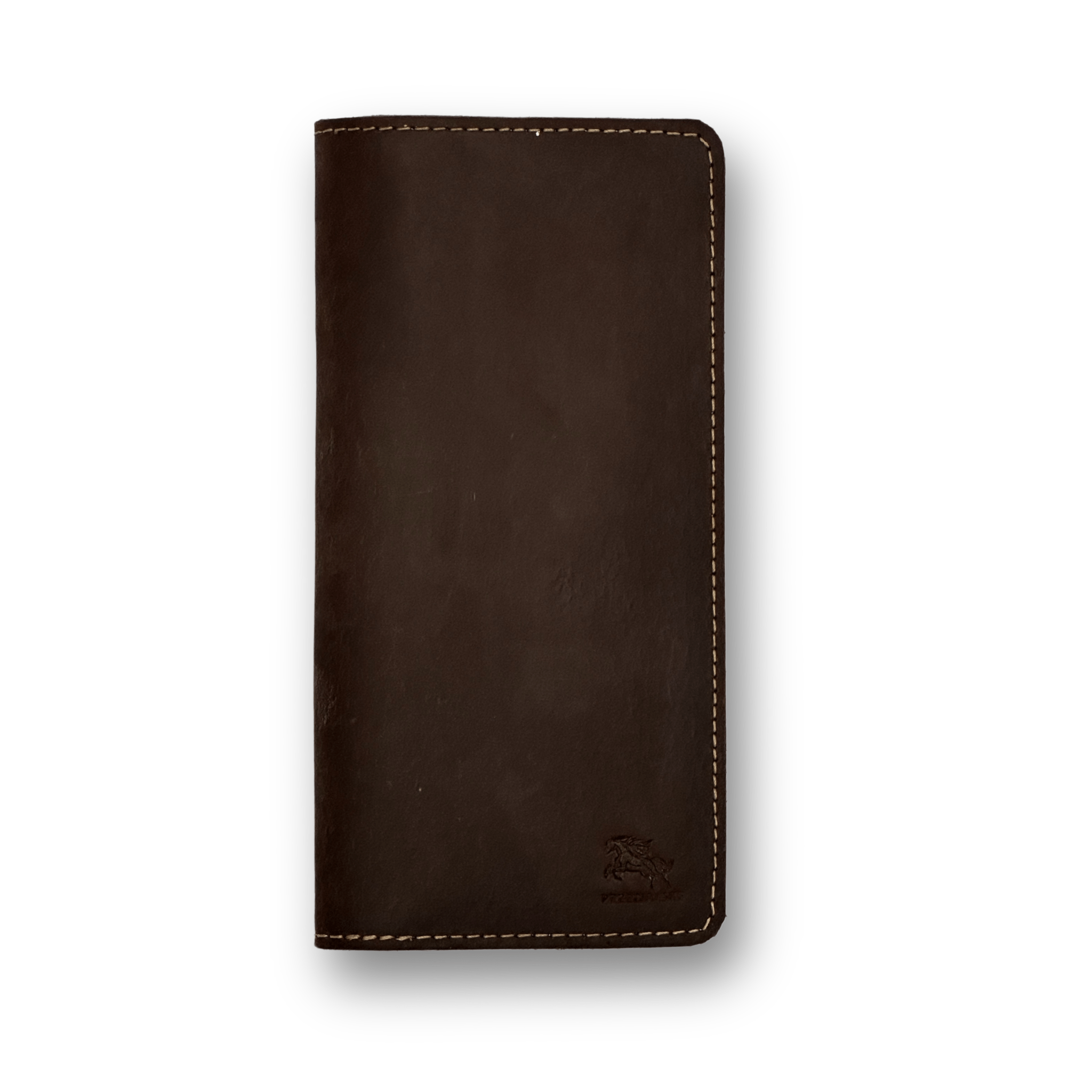 Elite Legacy | Classic Masterpiece | Long Leather Wallet | Dark Brown - Przewalske
