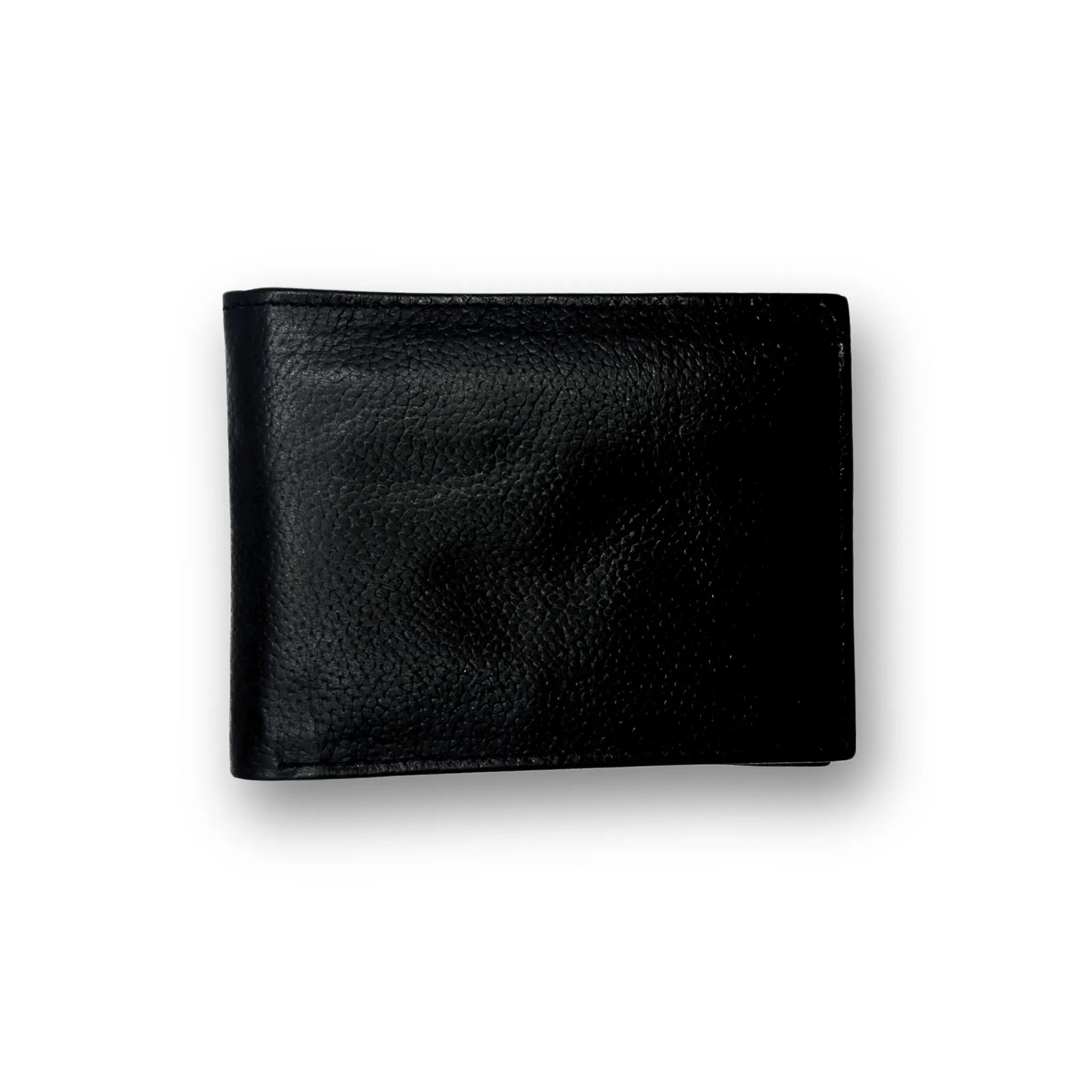 Luxury Defined | Bi - Fold Full - Grain Leather Wallet | Rich Black & Dark Brown - Przewalske