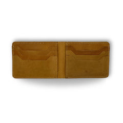 Masterpiece Edition | Bi - Fold Crazy Horse Leather Wallet | Camel Brown - Przewalske