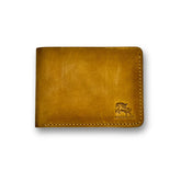 Masterpiece Edition | Bi - Fold Crazy Horse Leather Wallet | Camel Brown - Przewalske