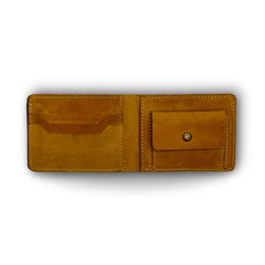 Masterpiece Edition | Bi - Fold Crazy Horse Leather Wallet | Camel Brown - Przewalske