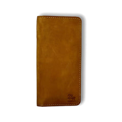 Sunlit Stretch | Classic Masterpiece | Long Leather Wallet | Camel - Przewalske