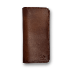 Vintage Elite | Classic Masterpiece | Semi - Long Leather Wallet | Two - Tone Brown - Przewalske