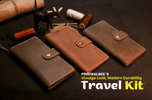 Luxury Travel Wallet for Men | Style, Craft, and Function in One - Przewalske