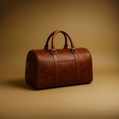 Duffle Bag for Men – Premium Leather Travel Bag | Handmade Leather Duffel Bag - Przewalske