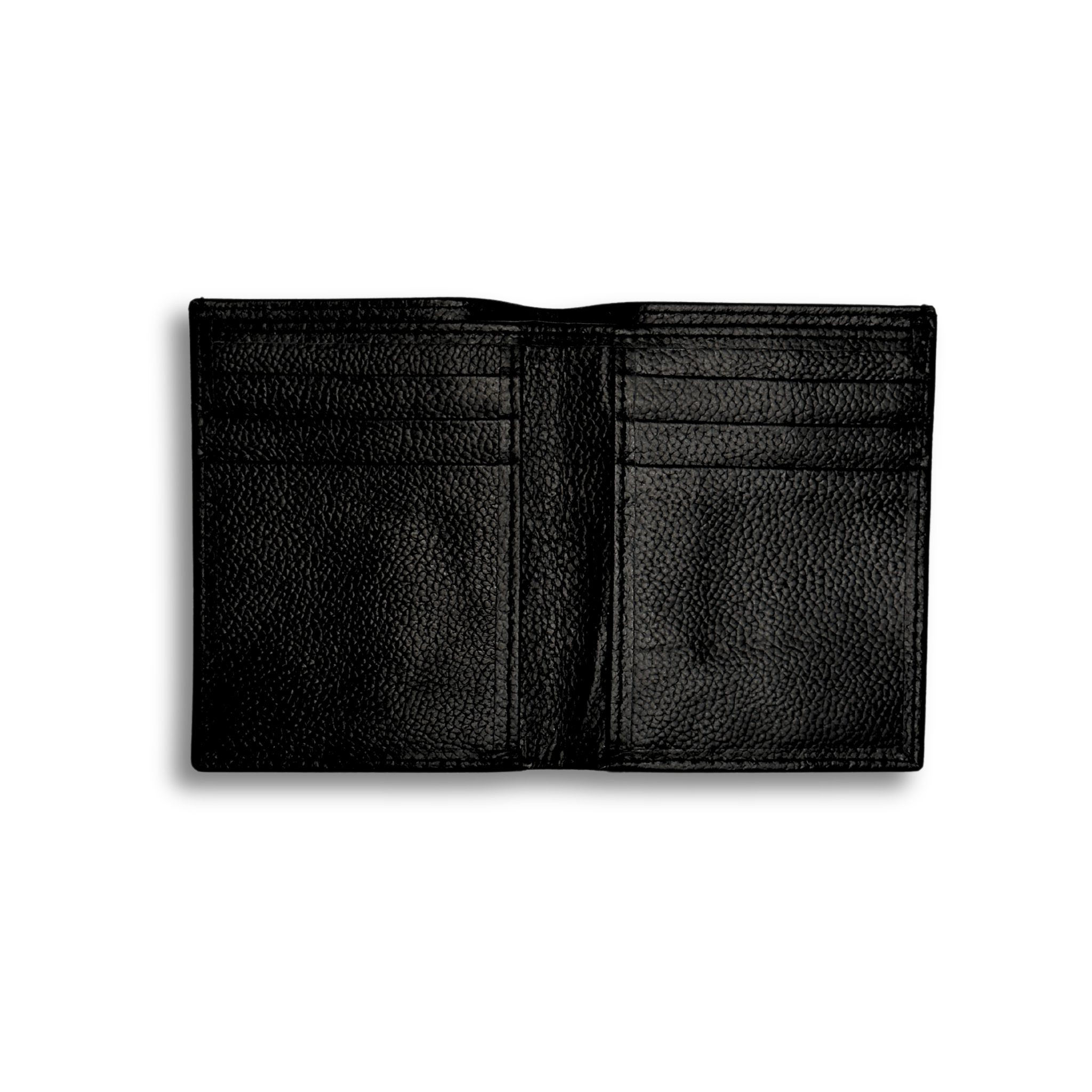 Elegance Redefined | Signature Full - Grain Leather Wallet | Rich Black & Dark Brown - Przewalske