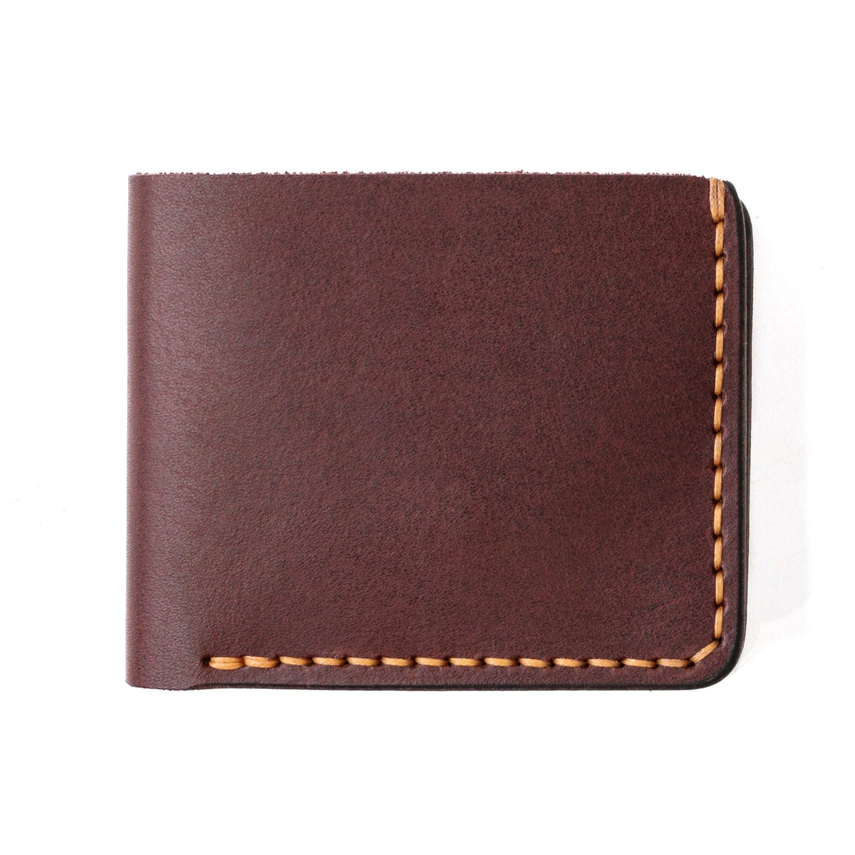 Leather Traditional Wallet - Oxblood Popov Leather®