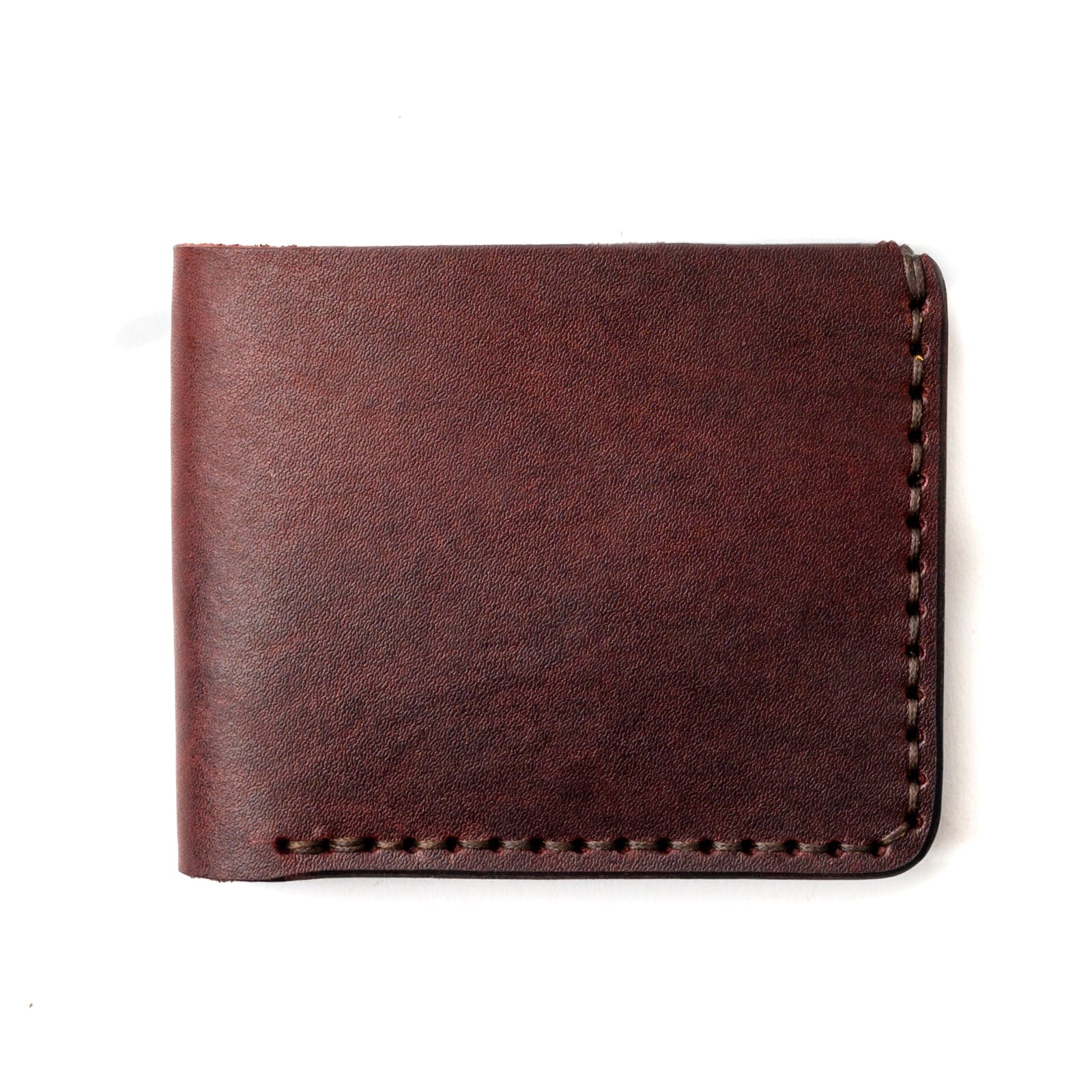 Leather Traditional Wallet - Oxblood Popov Leather®