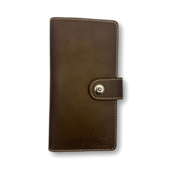 Premium Quality Leather Cheque Book Holder - Przewalske