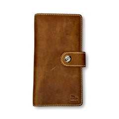Premium Quality Leather Cheque Book Holder - Przewalske