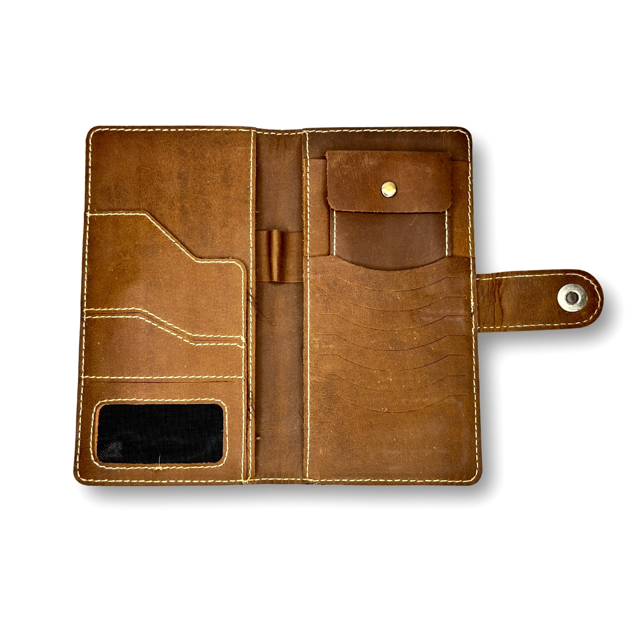 Premium Quality Leather Cheque Book Holder - Przewalske