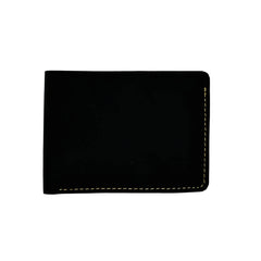 Signature Edition | Bi - Fold Crazy Horse Leather Wallet | Black - Przewalske
